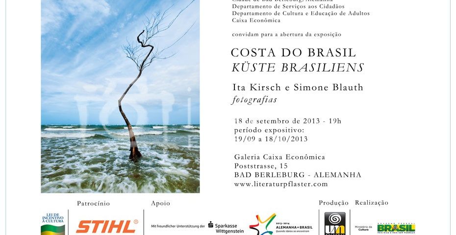 Convite Exposição - COSTA DO BRASIL NA ALEMANHA
